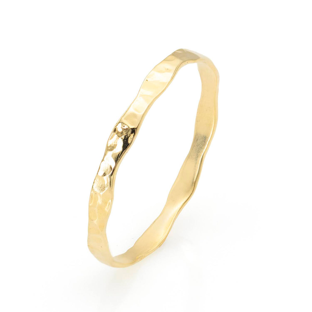 Dekat-Structured 14K yellow gold ring