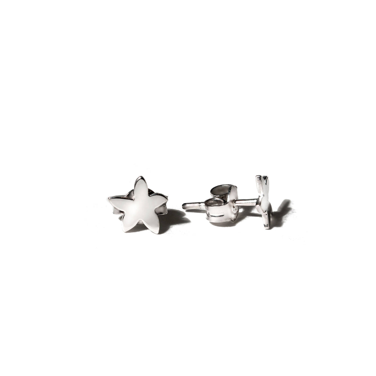 Stea Marina earrings 18K white gold