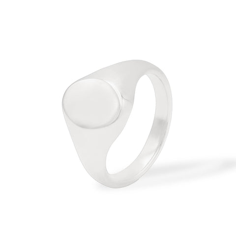 Ring OvO silver 925 - FREE LASER ENGRAVING