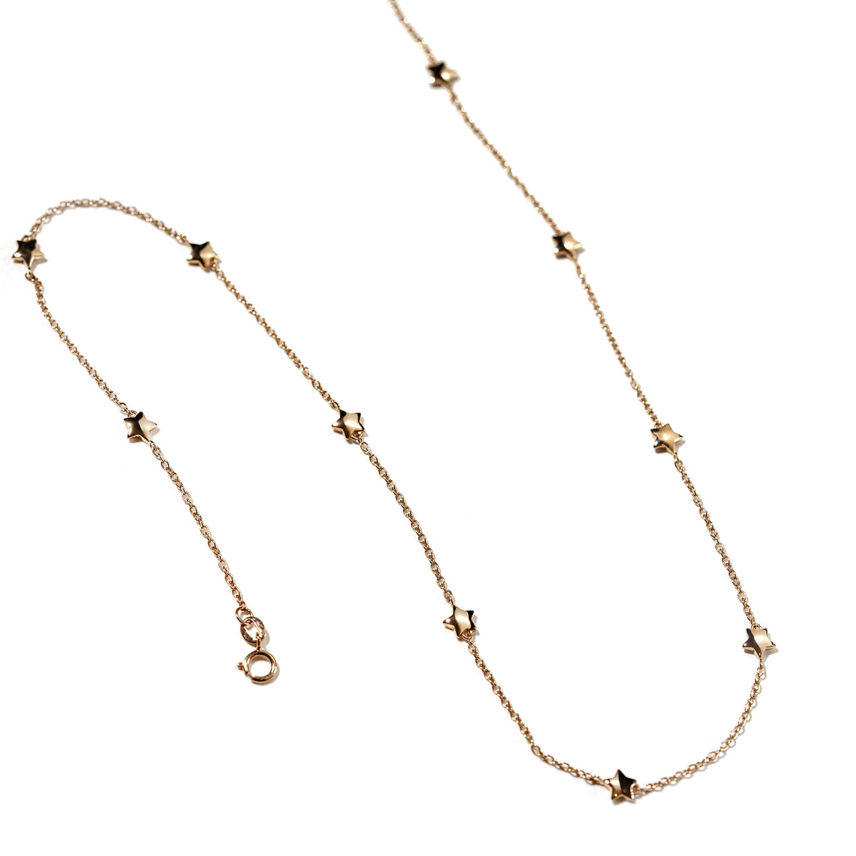 11 Star chain in 18K rose gold